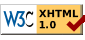 Valid XHTML 1.0 Transitional